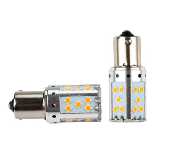 KEEN 12-24V Canbus 3030 35SMD No Error Turn Signal Light 1156 BAU15S PY21W 3156 T20 7440 Driving Light White Red Amber