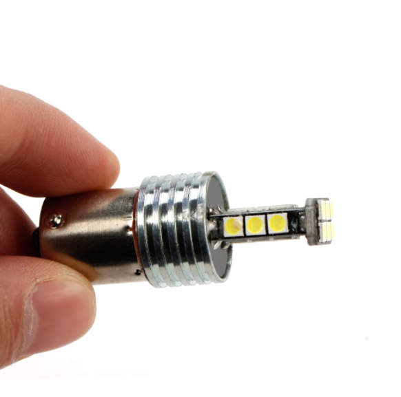 KEEN 12V Car Brake Light Bulb 1157 1156 Ba15s 24smd 3030 T20 7440 7443 T25 LED Reverse Lights Car Turn Signal Tail Led Bulbs