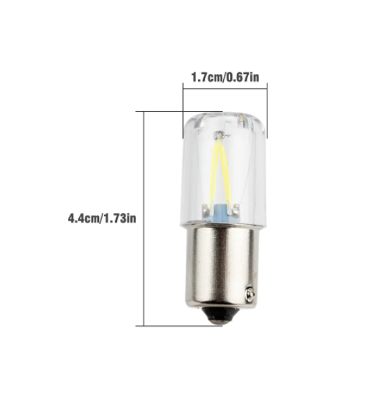 KEEN Wholesale Glass LED Car lights 3W 1156 COB 1157 BA15S BA15D P21W Auto Light Bulbs Reverse Brake Turn Signal Lights