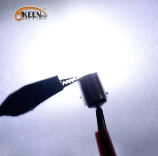 KEEN DC12V Silicone Auto 1156 1157 LED Light 5050 48SMD Bulbs BA15S BAY15D Car Brake Reverse Turn Signal Lights Bulb P21W PY21W