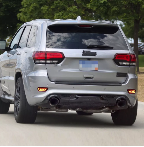 KEEN Rear Bumper Light for JEEP Compass Grand Cherokee 2011-up Dodge Journey 2013-2015 Taillight Flow Turn Brake Reflector Led