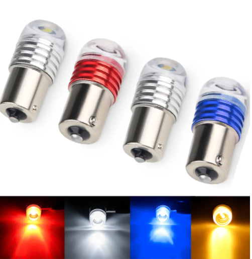  KEEN Car LED Strobe Light Bulb 1156 BA15S 1157 BAY15D 5630 3SMD LED Bulbs Red Brake Turn Signal Flash Tail Lights