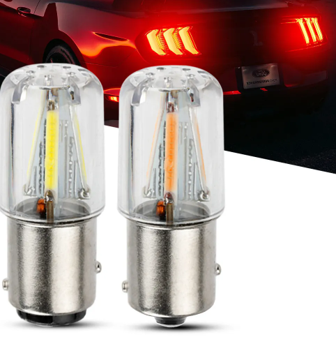   KEEN P21W led BA15S PY21W BAY15D P21/5W BA15D 1157 1156 4 Cob Turn Signal Light Car Reserve Brake Lights Canbus