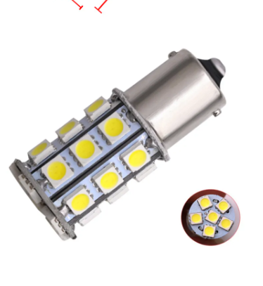   KEEN 12V S25 LED 1156 Ba15s BAU15S P21w LED Car Bulb 5050 27SMD 1157 BA15D BAU15D Led Turning Light Brake Lamp
