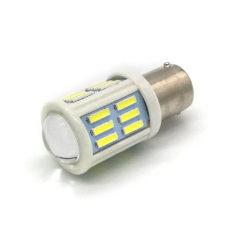  KEEN 12-24V Ceramics led Bulb S25 1156 1157 T20 7440 7443 7020 28SMD BA15S BA15D Tail Light Bulb Auto Brake Turn Signal Lamp