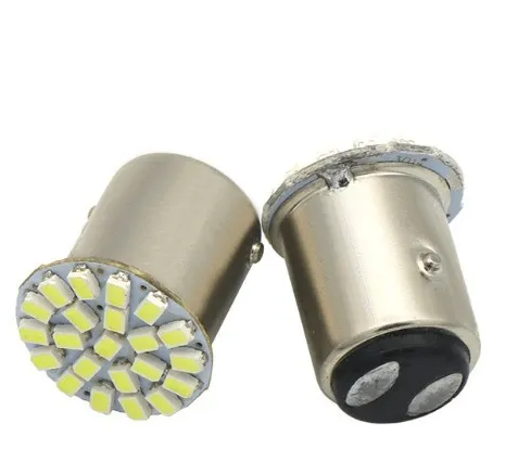  KEEN 1157 1156 BA15S 1206 22SMD Car Lights Bulb Auto Turn Signal Lamp Tail Light Bulb BAU15S BAU15D Led