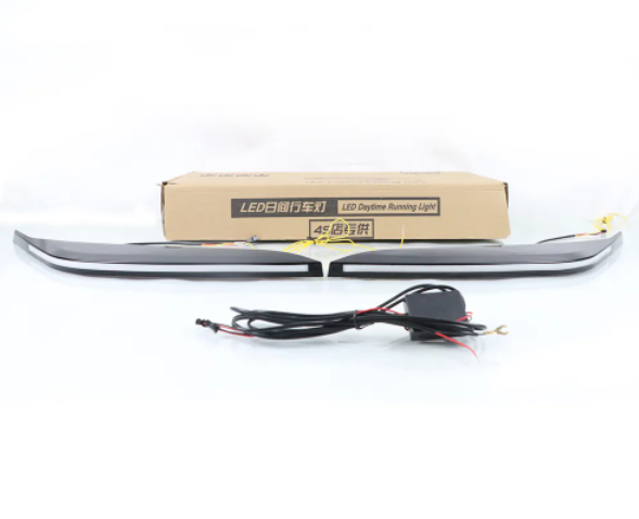  KEEN Headlamp Eyebrow DRL for Toyota Sequoia Tundra 2022 2023 Daytime Running Lamp with Flow Turn Signal Headlight Eyelids Led