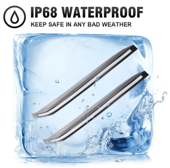  KEEN Headlamp Eyebrow DRL for Toyota Sequoia Tundra 2022 2023 Daytime Running Lamp with Flow Turn Signal Headlight Eyelids Led