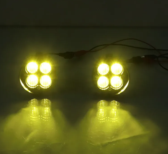  KEEN High Power Led Fog Light for Toyota Tacoma 4 Runner Tundra 2014-2022 Yellow Fog Lamp Car Modified Offroad Driving Head Lamp