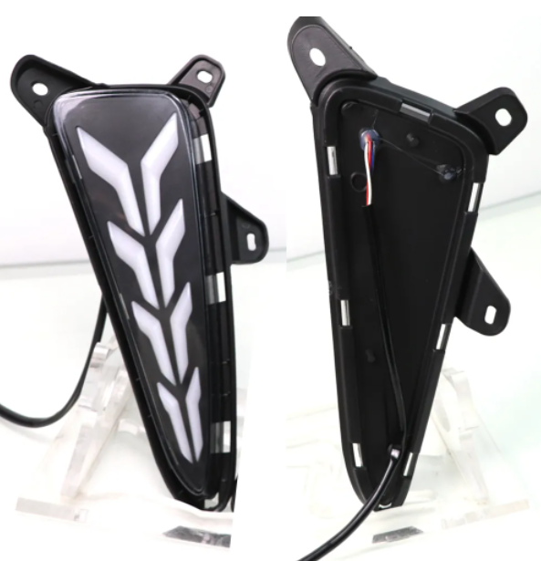 KEEN LED DRL for Toyota CHR C-HR 2016 2017 2018 2019 Daytime Running Light with Flow Turn Signal Car Fog Light 