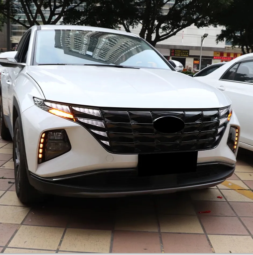 KEEN Newest Car Daytime Running Light for 2022 Hyundai Tucson LED DRL with Flow Turning Driving Fog Lamp Cover LED Headlight