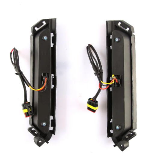 KEEN Auto LED DRL Daytime Running Light for Hyundai Santa Fe 2021 Santafe Fog Lamp Cover LED with Turning Signal 