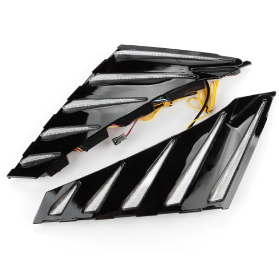  KEEN New Daylight for Hyundai Elantra 2020 2021 Streamer Front Grille LED DRL Head Fog Lamp Yellow Turning