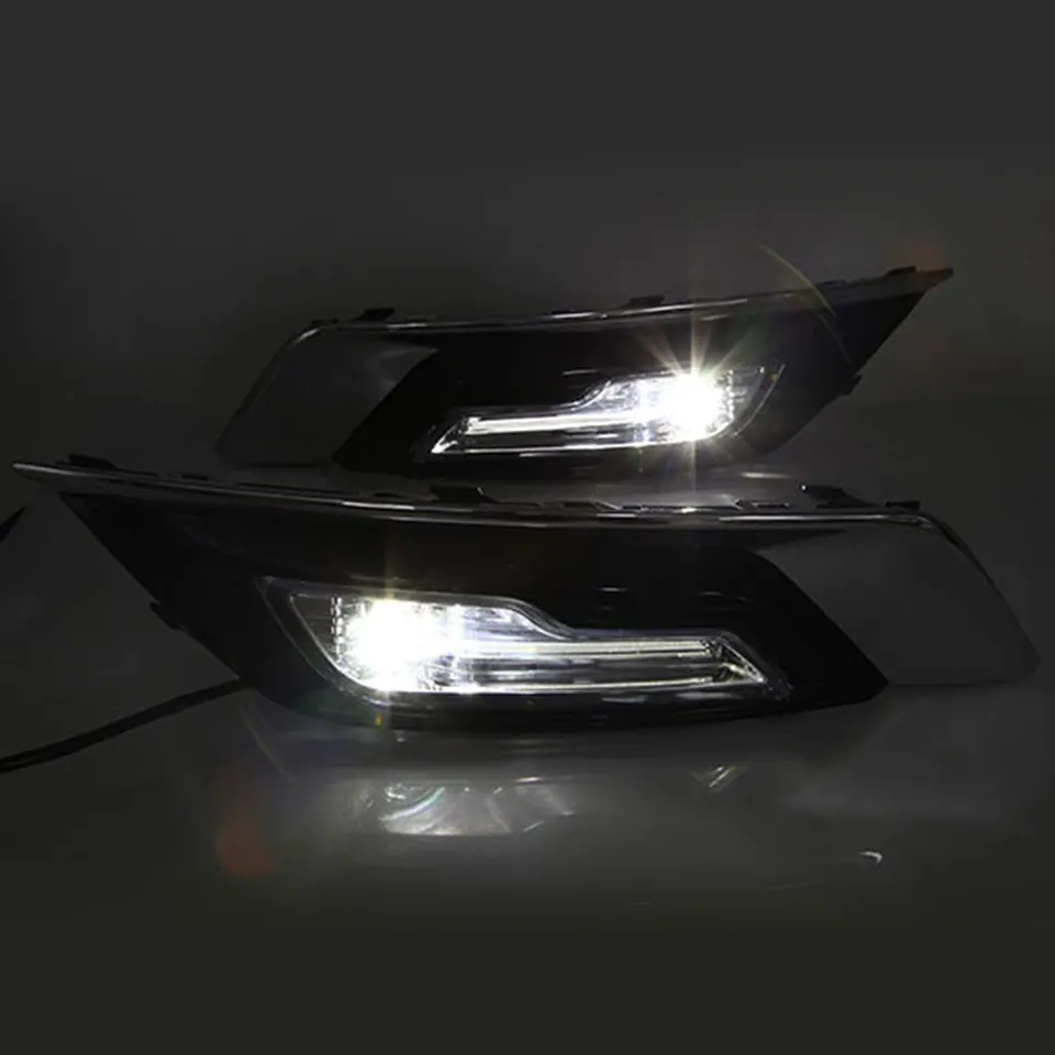 KEEN Hot Sale LED Daytime Running Light for Ford Mondeo Fusion 2015-2017 DRL Fog Lamp Driving Head Lights