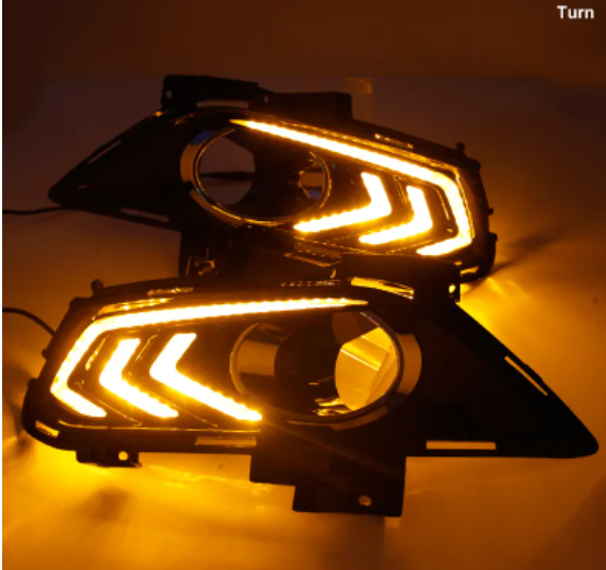 KEEN High Quality DRL for Ford Mondeo Fusion 2013 Car Daytime Running Light Fog Lamp Cover LED
