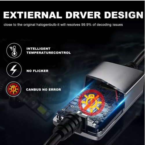 KEEN 8-80V Car 20000LM D2 Headlight Bulb 9005 9006 LED H7 H1 H4 H11 H3 H7 HB3 HB4 3570 CSP Chip Headlamp Car Light Bulbs