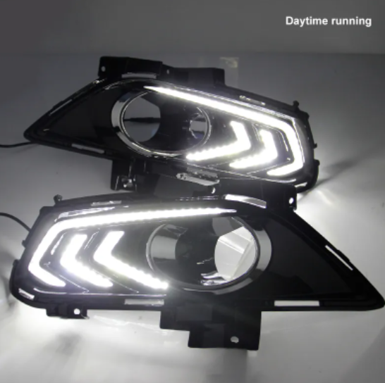 KEEN High Quality DRL for Ford Mondeo Fusion 2013 Car Daytime Running Light Fog Lamp Cover LED