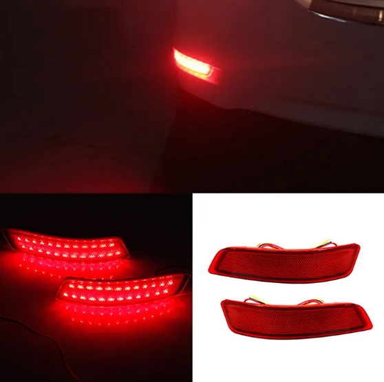 KEEN LED Car Rear Bumper Light led Reflectors for Toyota Corolla 2014-2018 Lexus GS250/350/450H/ES250 Tail Brake lights