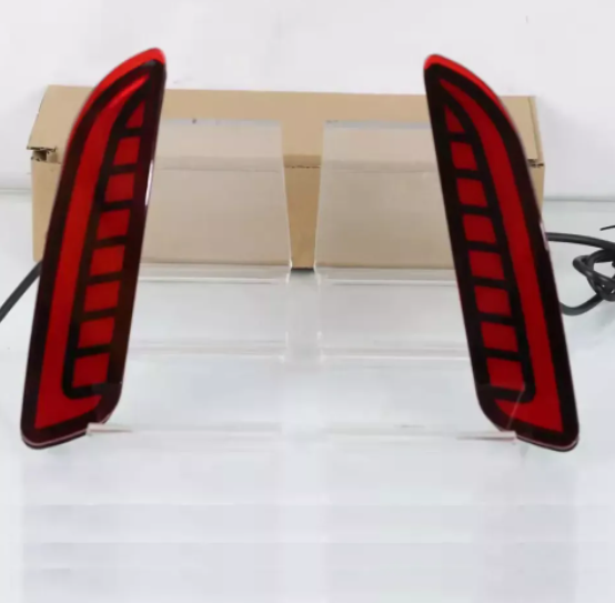   KEEN 12V Car LED Rear Bumper Reflector for Toyota Corolla Cross 2021 2022 Tail Lamp with Dynamic Turning Lights Brake Fog Light
