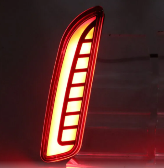   KEEN 12V Car LED Rear Bumper Reflector for Toyota Corolla Cross 2021 2022 Tail Lamp with Dynamic Turning Lights Brake Fog Light