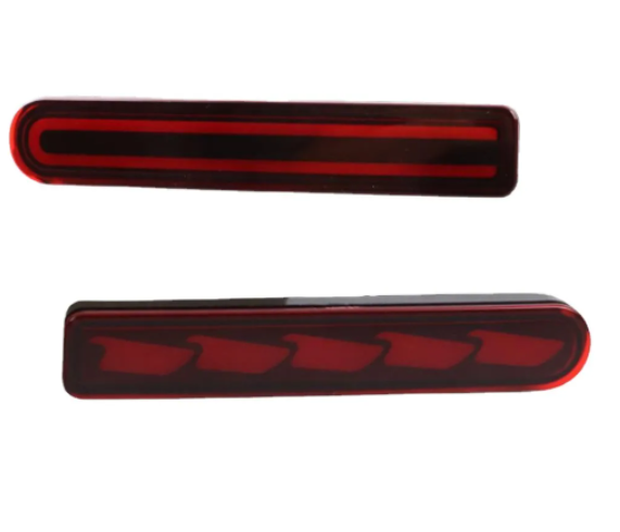 KEEN Auto Rear Bumper Lights for Toyota FJ Land Cruiser 2007-2022 Tail Light Dynamic Turn Signal Brake Reflector Lamp