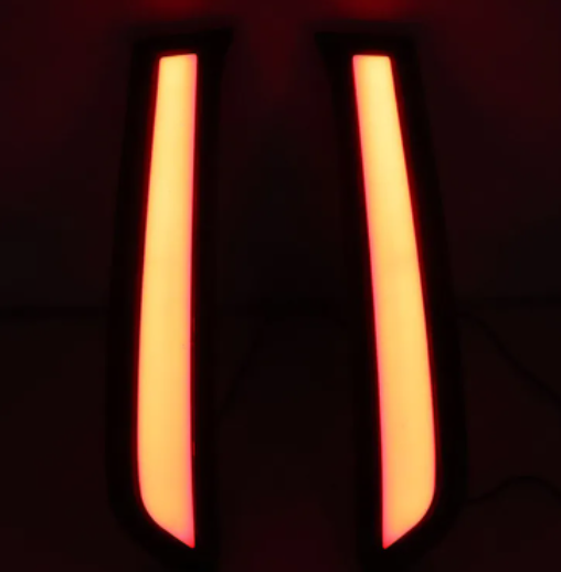  KEEN Rear Pillar Light For Toyota 4 Runner 4Runner 2010 - 2022 Led Bumper Light Rear Fog Lamp Brake FLow Turn Signal Taillight