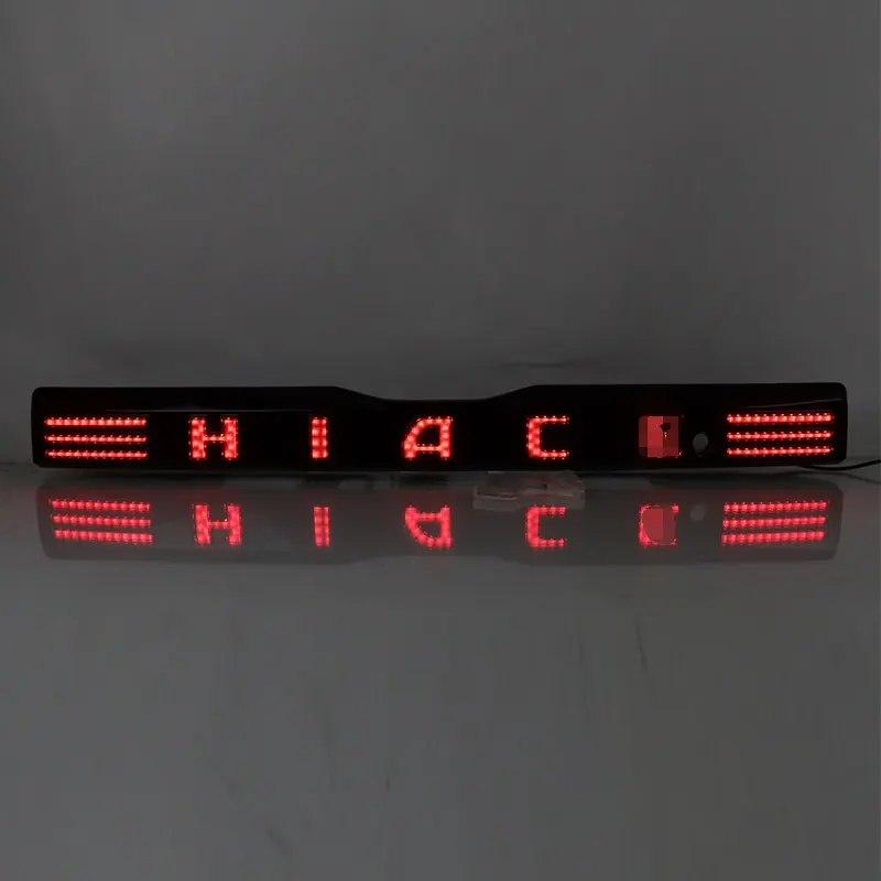  KEEN Rear Trunk Tail Light for Toyota Hiace 2019 2020 2021 2022 Start Scan Tailgate Lamp Flash Brake Parking Lights