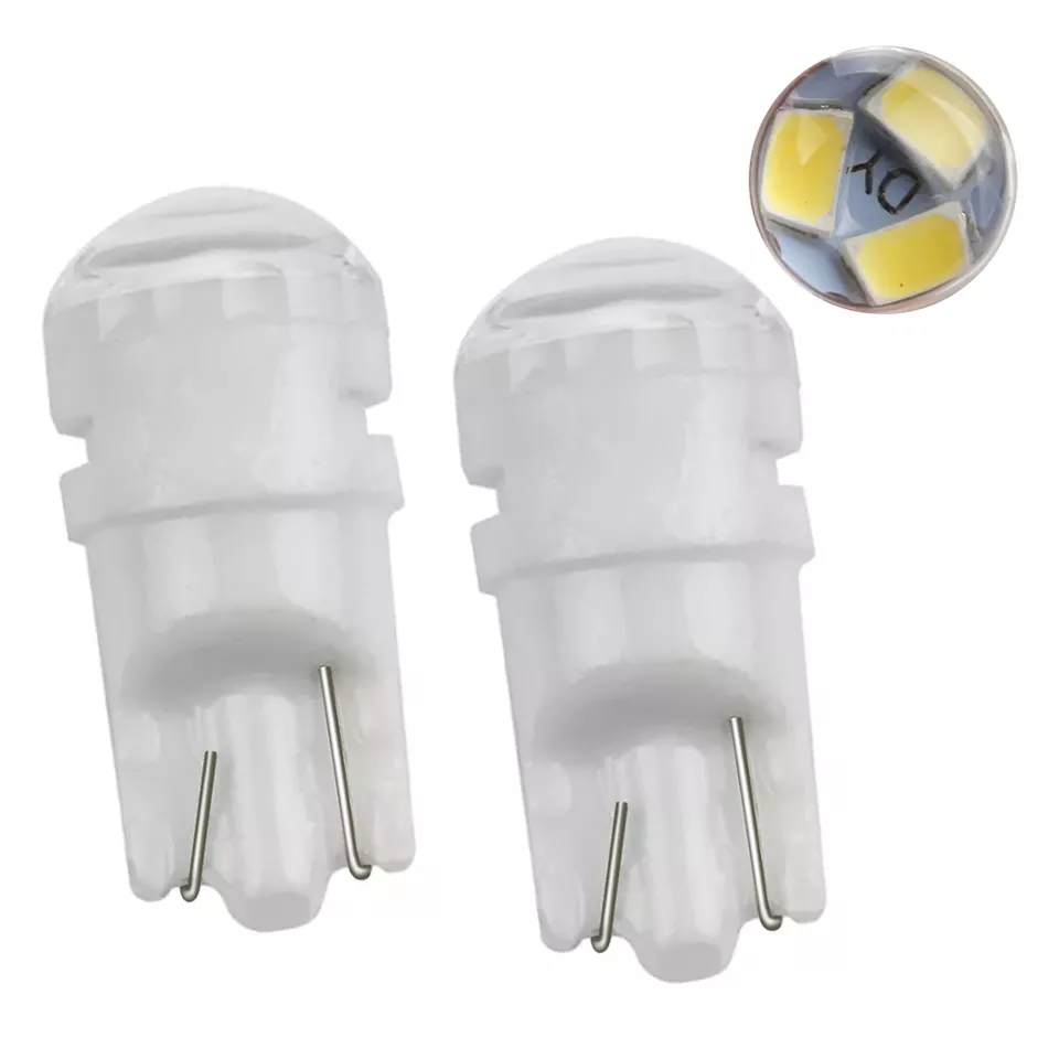 KEEN 12V LED Ceramic T10 Light Bulb Width Clearance Lamp Parking Signal Light w5w 2835 3smd with Lens