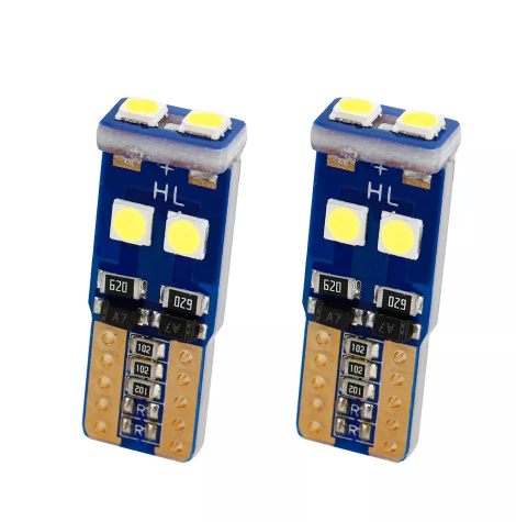 KEEN T10 3030 6SMD LED Chip Canbus Width Clearance Lights W5W Bulb Interior Dome Reading Lamp Licence Plate Light Bulbs