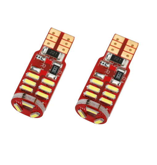 KEEN 12V Auto Led Light Bulbs T10 4014 15SMD Car Interior Dome Reading Lights Wedge Side Lamp 168 194 W5W 15 leds Parking Lamps