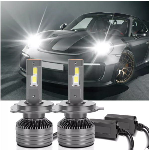KEEN H4 LED Headlight 30000LM 3570 CSP Chip LED D3 Headlights H7 H1 H11 H8 H9 9005 9006 HB3 HB4 Car 6000k Headlamp Bulb 8-80V