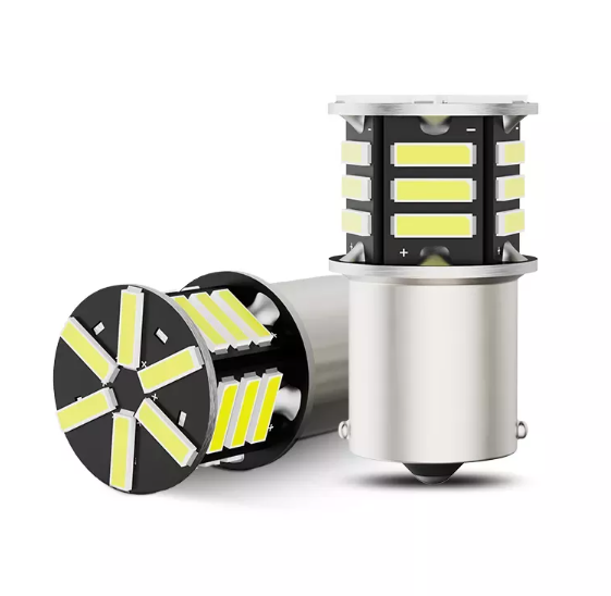 KEEN DC 12V Car Led 1156 BA15S P21W 1157 BAY15D P21/5W 21SMD 7020 Chip Auto Led Brake Light Turn Signal Lamp S25 Led Bulbs