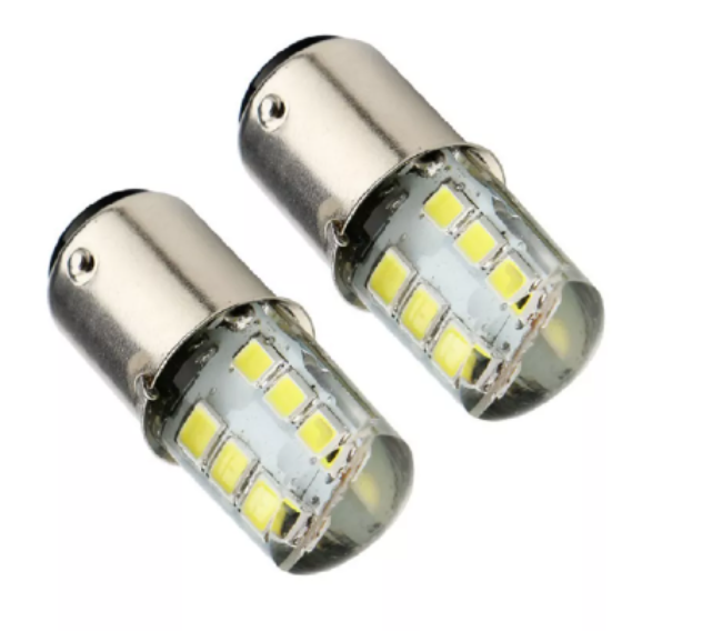 KEEN 12V Silicone Car LED Flash 1157 Light Bulb 2835 12smd BA15D Led 1156 BA15S PY21W Turn Signal Brake Lamp Auto Tail light