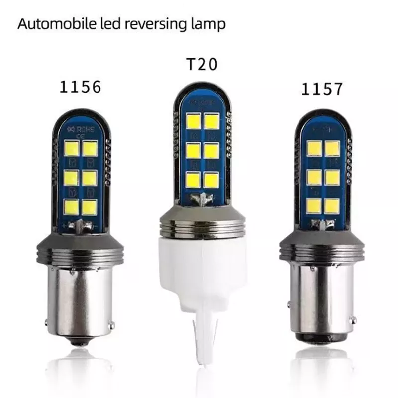 KEEN DC 8-80V Auto LED 1156 BA15S 1157 BA15D 3030 12 SMD T20 7440 7443 Canbus Car Lamp Tail Lamp Brake Signal Light Bulb