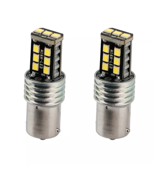 KEEN Wholesale 12V Car light 1156 1157 LED Bulb BA15S BA15D P21W 2835 15SMD Auto Tail Light Bulb Brake Turn Signal led Lamp