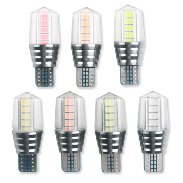 KEEN New T15 LED Bulb 2835 10SMD Canbus 12-24V W16W Reverse Lamp Car Turn Signal Tail Light Bulbs