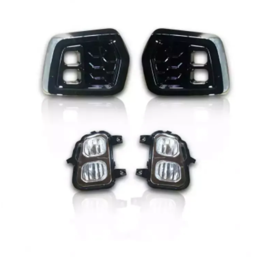 KEEN12V Car Daytime Running Light for Ford Ranger T8 2018-2021 DRL with Amber Turn Signal Auto Fog Lights