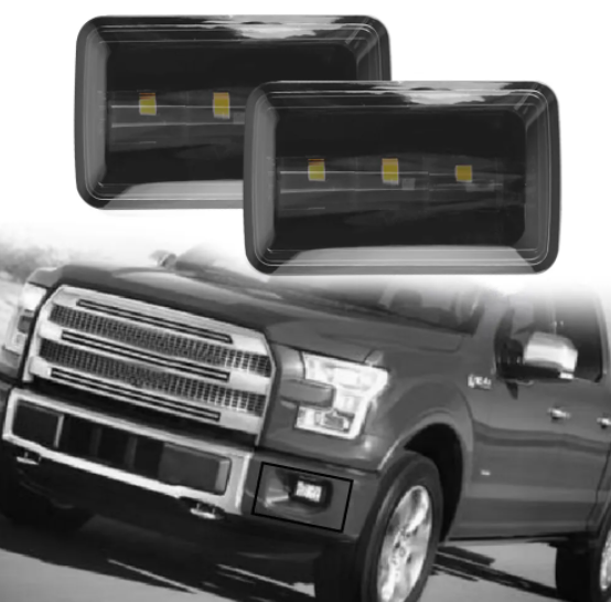 KEEN Led Front Bumper Fog Light for Ford F150 Raptor 2015-2019 Driving Foglight Car Led Head Lamp