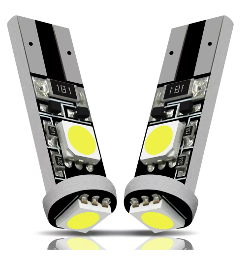 KEEN 12V Canbus T10 168 194 Led Bulb Error Free W5W 3SMD 5050 LED Interior Light Bulbs Car Parking Wedge Side Lamp