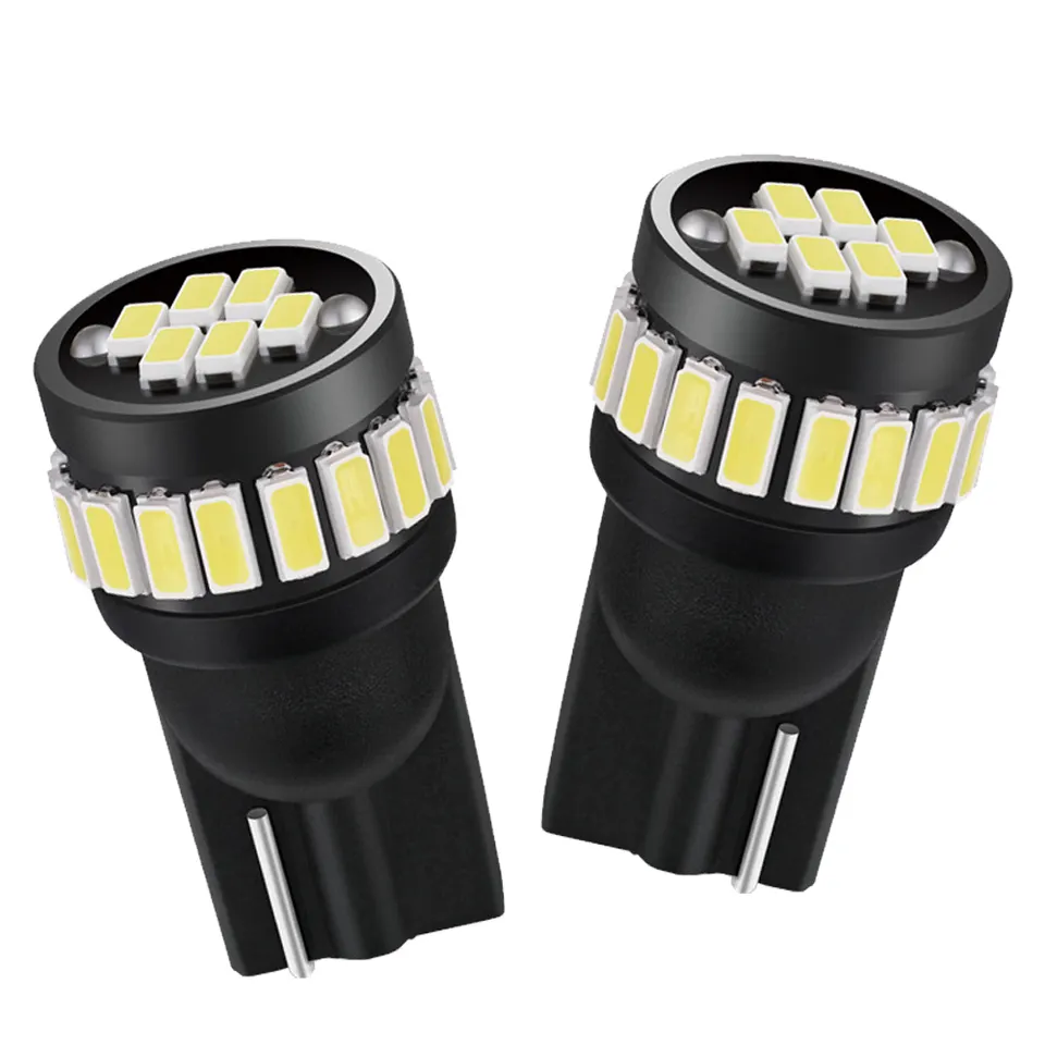 KEEN T10 24smd LED Light Bulb W5W 194 Car Interior Instrument Light 3014 Led Chip Auto Clearance Park Signal Lamp