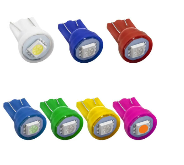 KEEN T10 194 168 192 W5W 5050 1smd 1led Auto Lighting Wedge Clearance Parking Light Car Interior Dome Reading Lamps DC12V