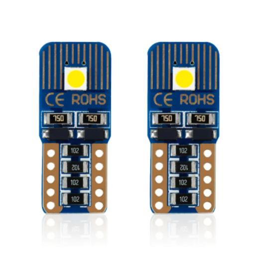 KEEN W5W Led 194 168 3030 2Smd Interior Reading Lamp Car License Plate Lights Bulb Park Light T10 Bulbs Canbus