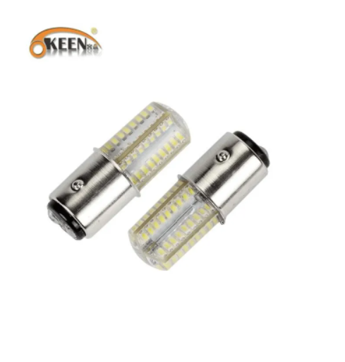 KEEN DC12V Auto Car LED 1156 1157 3014 64SMD 64 smd Silicone Gel Light T20 7440 T25 Bulb Turn Signal Brake Light Tail Lamp Bulbs