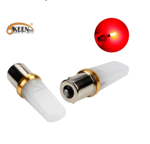KEEN Car Ceramic COB Led 1156 Ba15S P21W 1157 led Bulbs BA15D T20 7440 7443 T25 Reverse Brake Light Turn Signal Tail Lamp