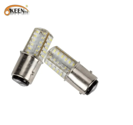KEEN Silicone 1156 1157 Flash Led Bulbs BA15D 3014 48smd Signal Lights 7440 7440 BA15S P21W 3156 3157 Bulb Tail Brake Turn Lamp