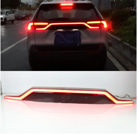 KEEN LED Tail Light For Toyota RAV4 2020 Rear Bumper Reflector RAV 4 Third Brake Lights Double Flash Turning Lamp