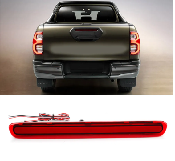 KEEN New 12 V Red Rear Bumper Reflectors Light for Toyota Hilux Tail Lights Auto Brake Warning Lamp Flow Driving
