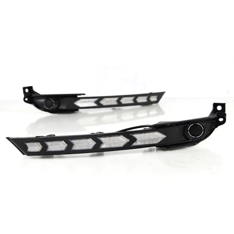 KEEN 12V Car Light Daytime Running Lamp for Mazda CX-5 CX5 2017-2021 led DRL Fog Lamp Flow Turning Headlight