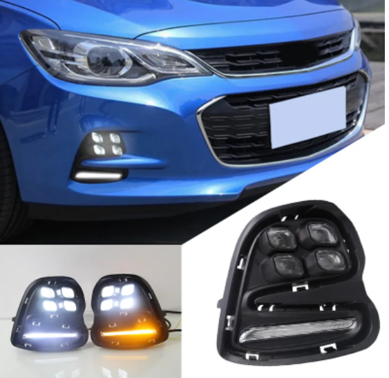 KEEN Wholesale Car LED DRL for Chevrolet Cavalier 2020 2021 Auto Sequential Daylight with Turn Signal Fog Lamp