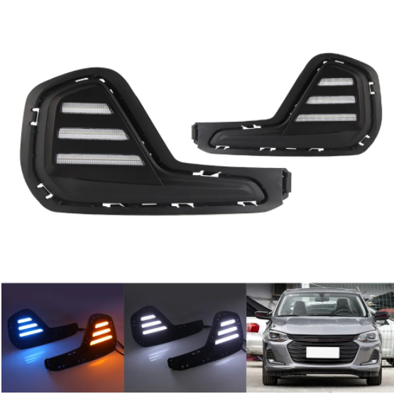 KEEN Car Accessories Headlight DRL LED For Chevrolet Cavalier/Onix 2020 Daytime Running Light Turn Signal